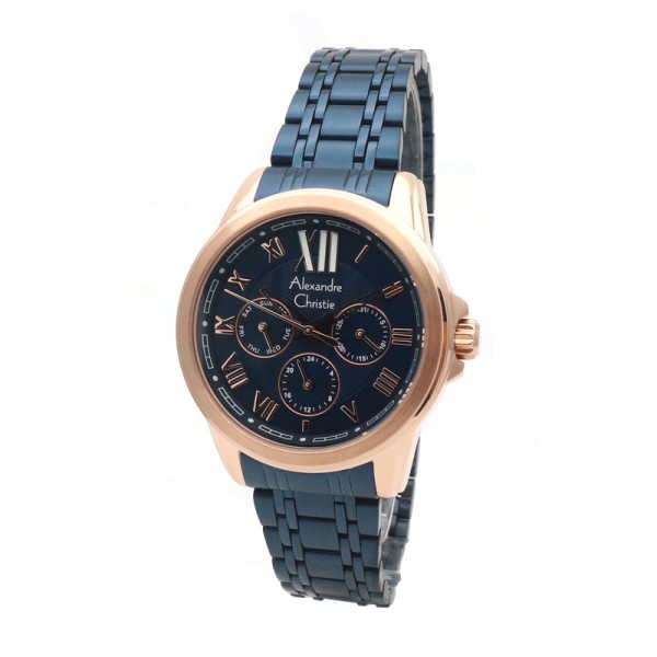 Alexandre Christie AC 2494 Rosegold Blue BFBURBU